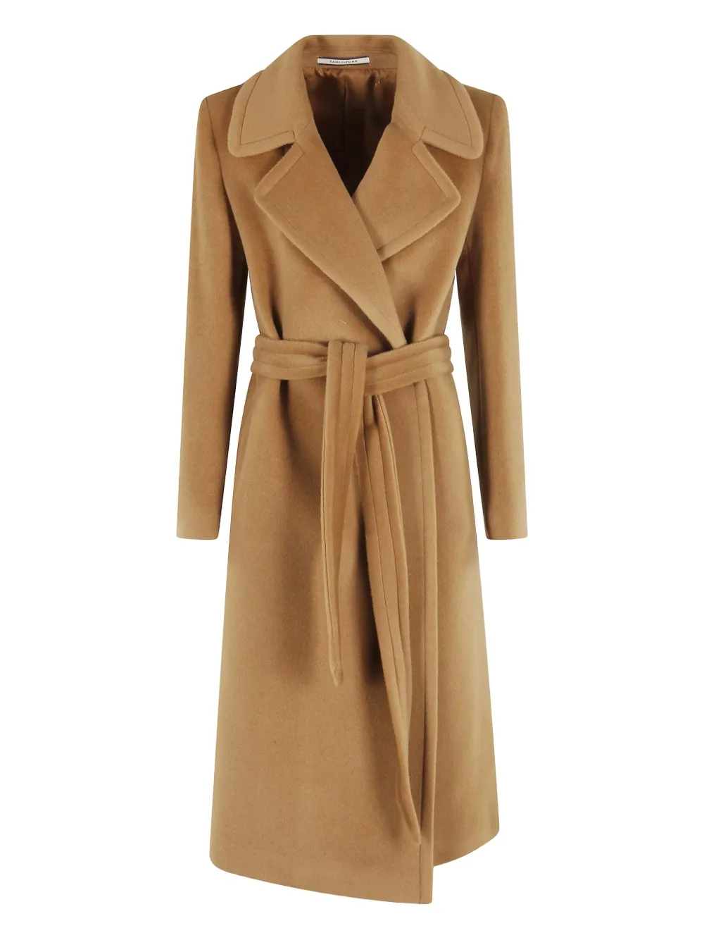 Tagliatore belted coat | Brown | Image 1