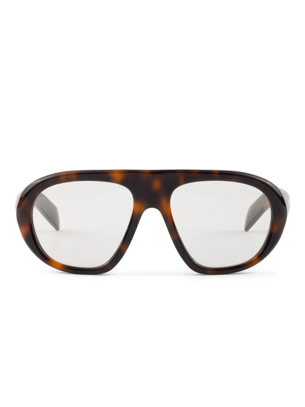 Prada Eyewear pilot-frame sunglasses | Brown | Image 1