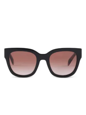 Prada Eyewear トータスシェル キャットアイ サングラス | ブラウン