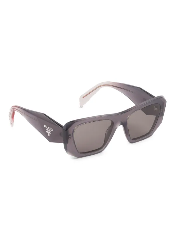 Prada Logo Cell Acetate Sunglasses Gradient Pink Gray Eyewear Prada Linea Rossa - PS 03ZS Sunglasses | Specs Collective main image 4