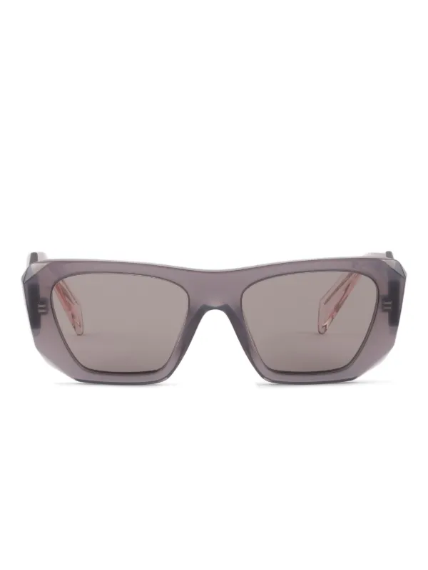 Prada Logo Cell Acetate Sunglasses Gradient Pink Gray Eyewear Prada Linea Rossa - PS 03ZS Sunglasses | Specs Collective main image 3