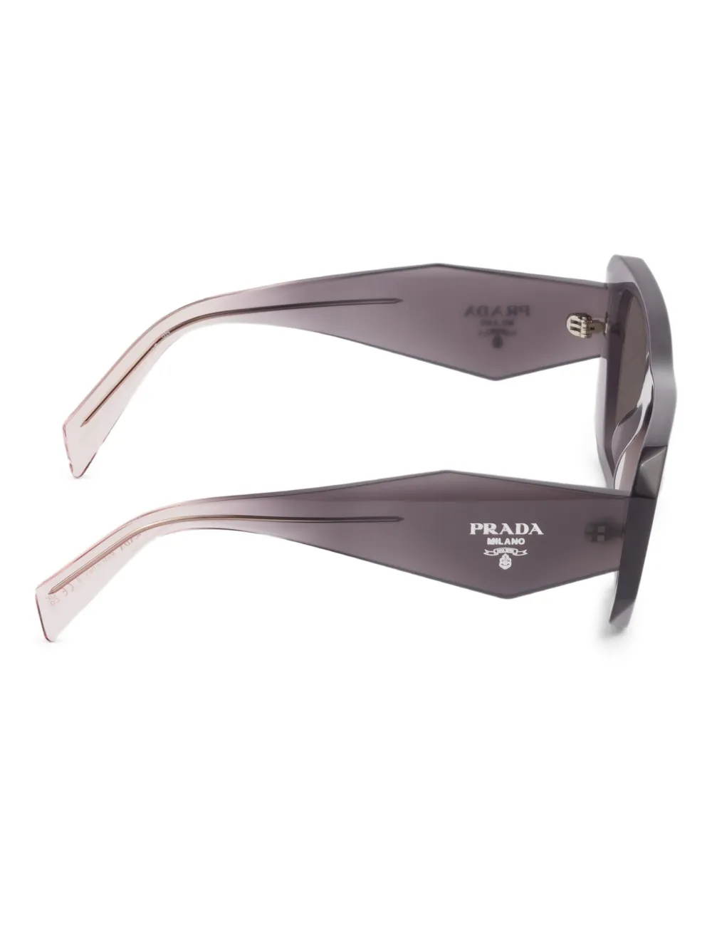 Prada Eyewear Zonnebril Grijs
