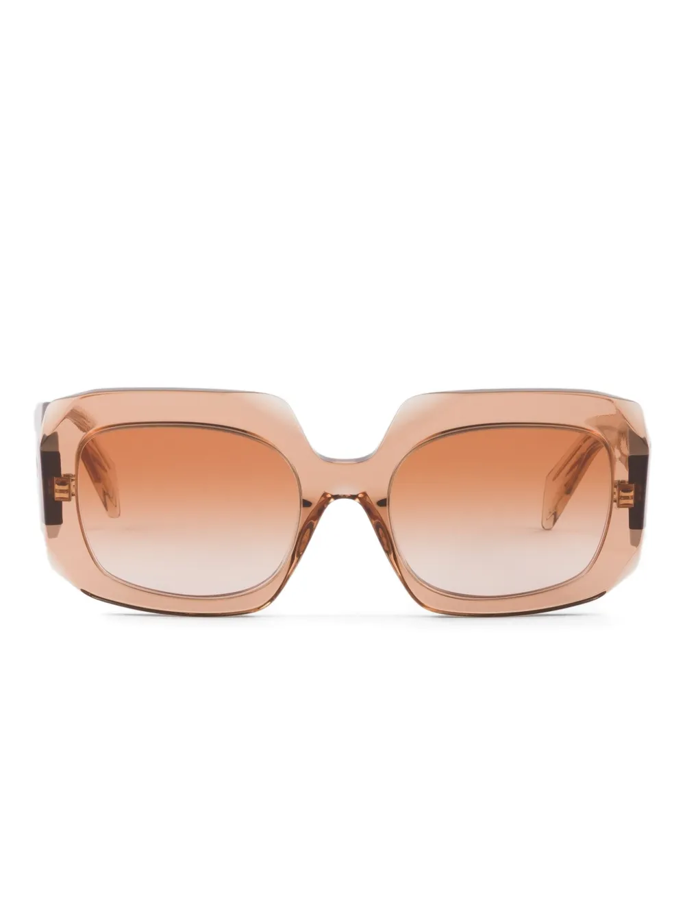 Prada Eyewear Occhiali da sole squadrati - Marrone