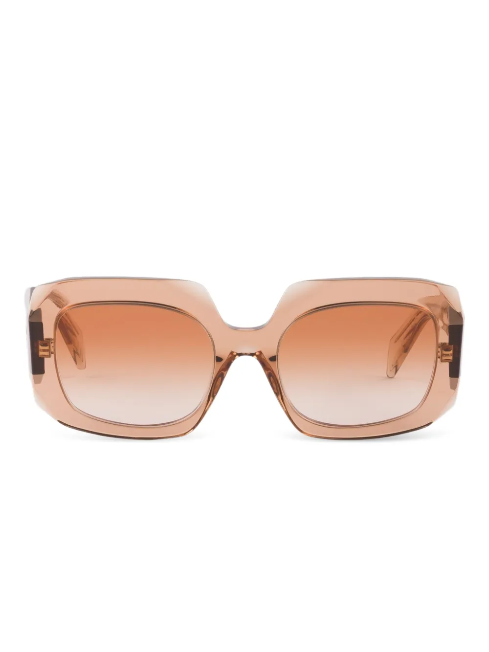 Prada Eyewear Occhiali da sole squadrati - Marrone