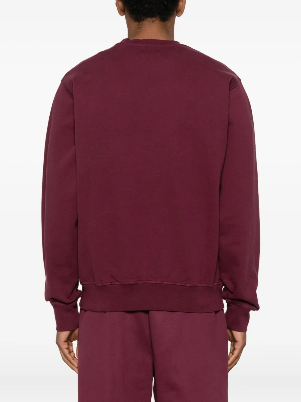 Arte Antwerp Sweater met geborduurd logo Rood