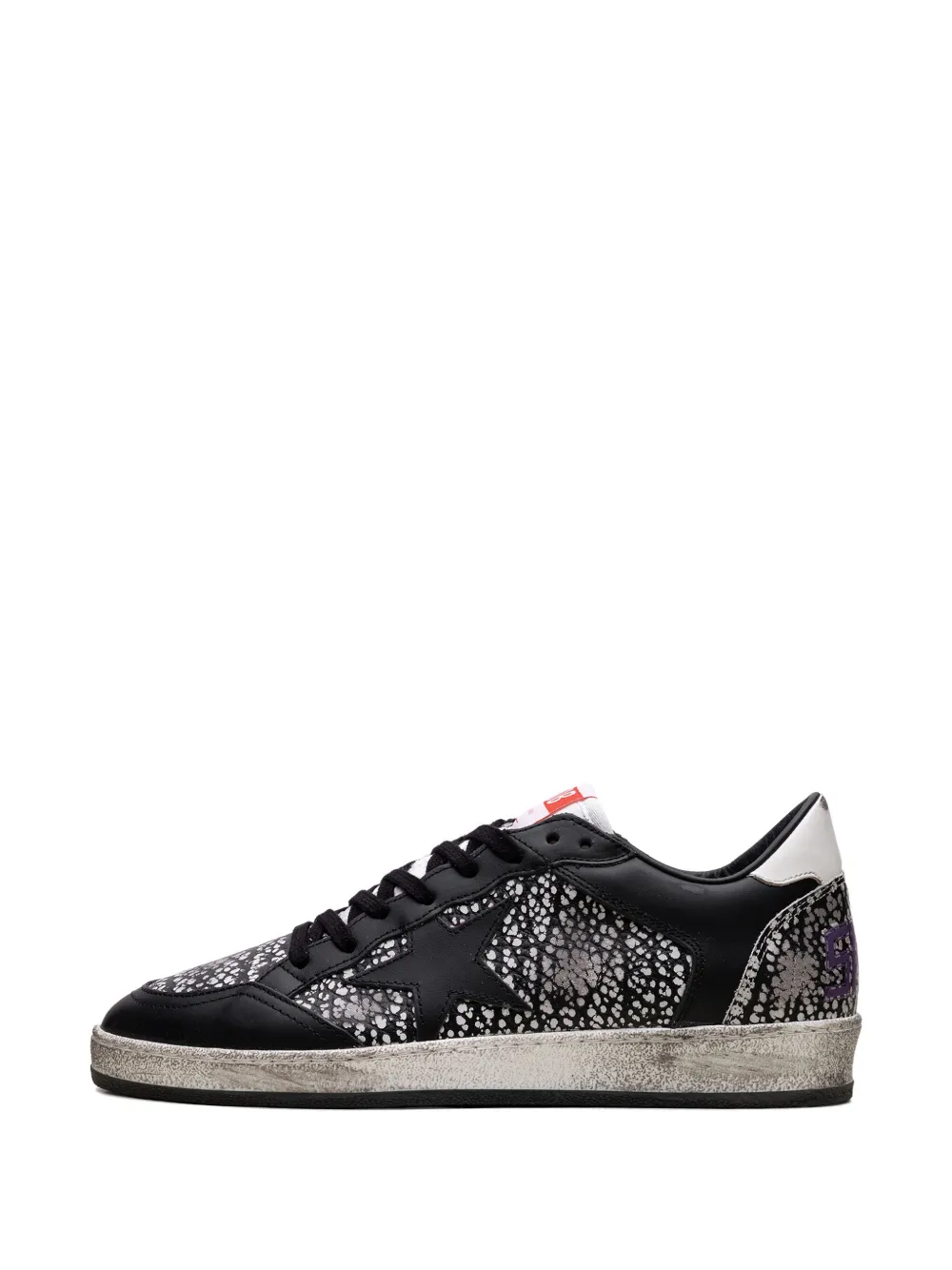 Golden Goose Sneakers met print Zwart