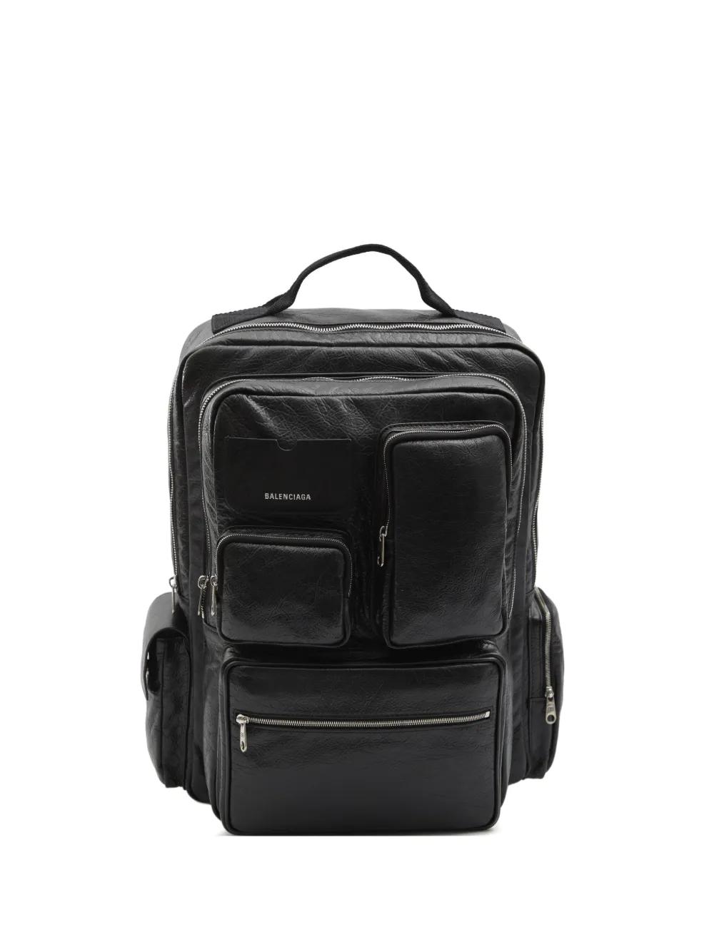 Balenciaga Versatile Urban Backpack Featuring Multiple Options In Black