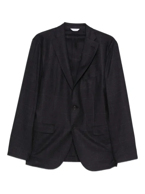 Boglioli K plaid wool blazer