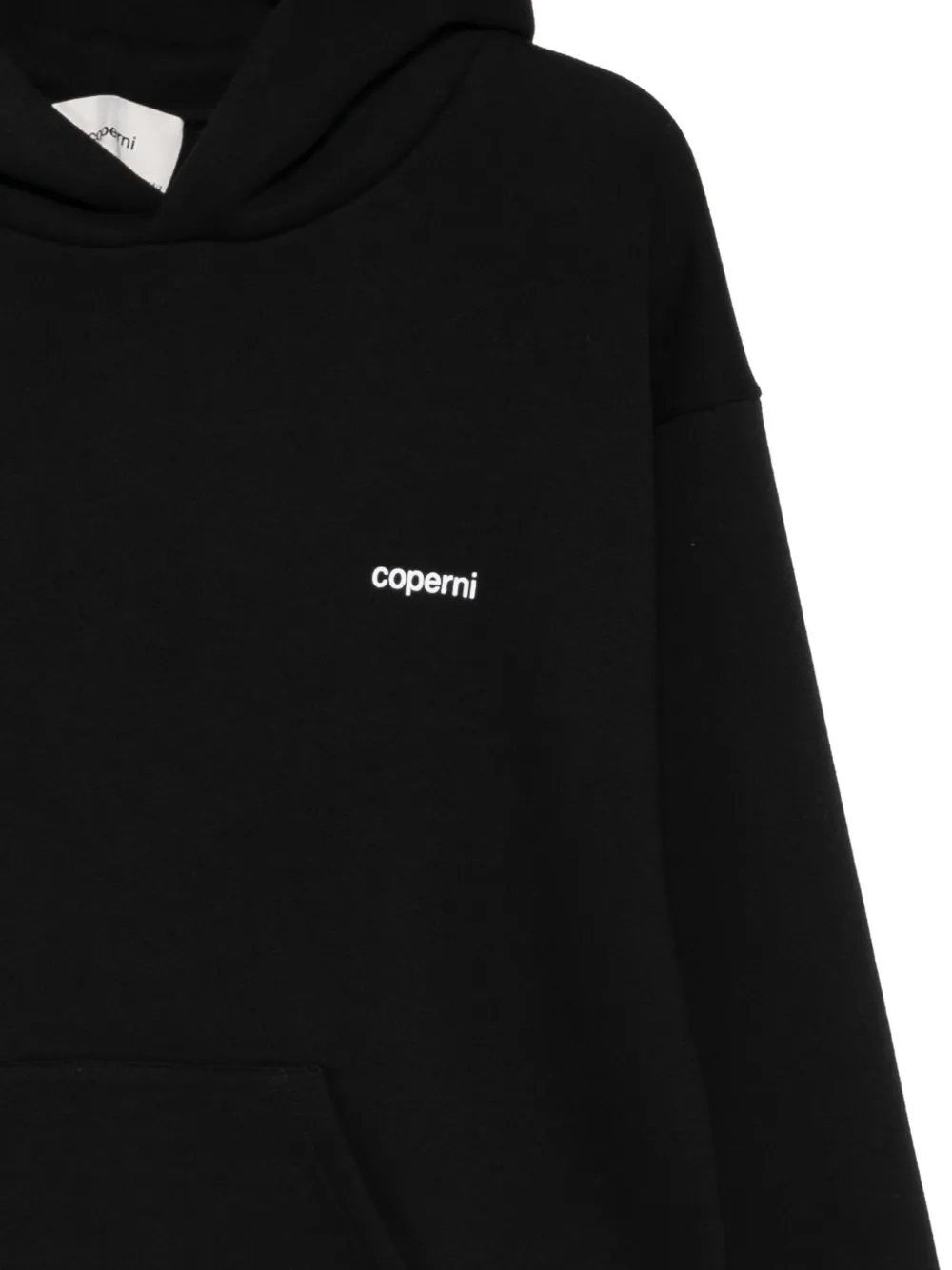 Coperni Logo-print Hoodie In Black