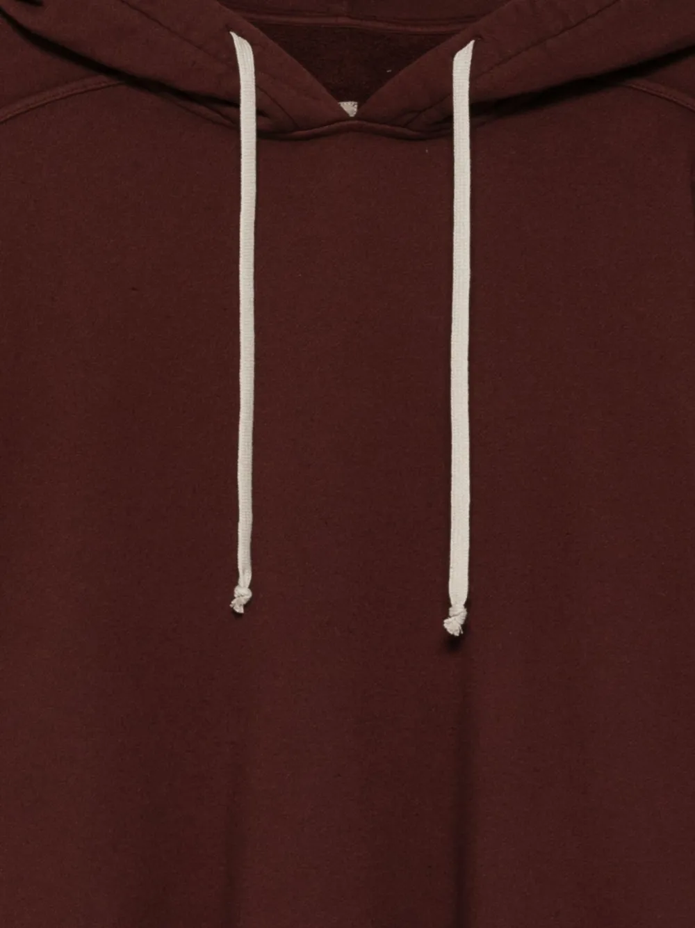 Rick Owens DRKSHDW Hoodie met trekkoord Rood
