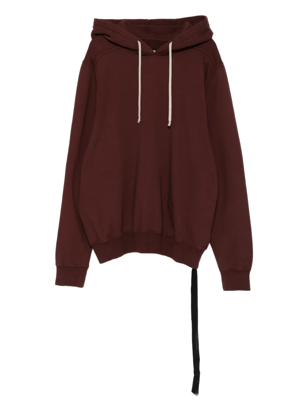 Rick Owens DRKSHDW hoodie con cordones | rojo | Image 1