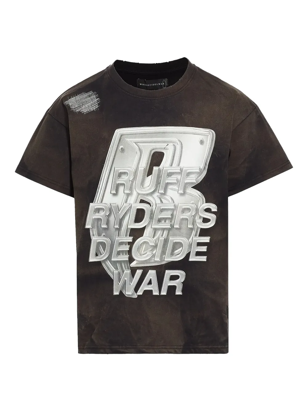 Who Decides War playera Ruff Ryders | marrón | Image 1