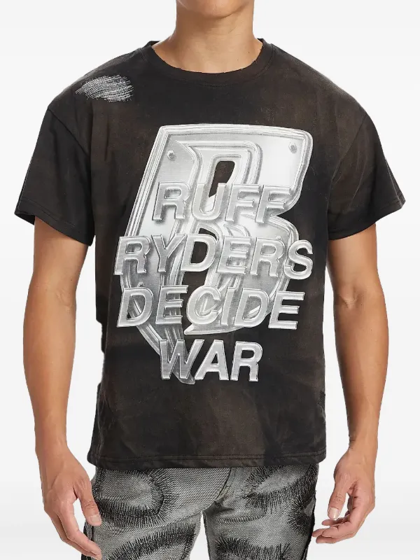 Who Decides War Ruff Ryders Tシャツ | ブラウン | FARFETCH JP