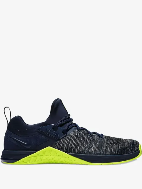 Nike Metcon Flyknit 3 "Obsidian/Volt" sneakers