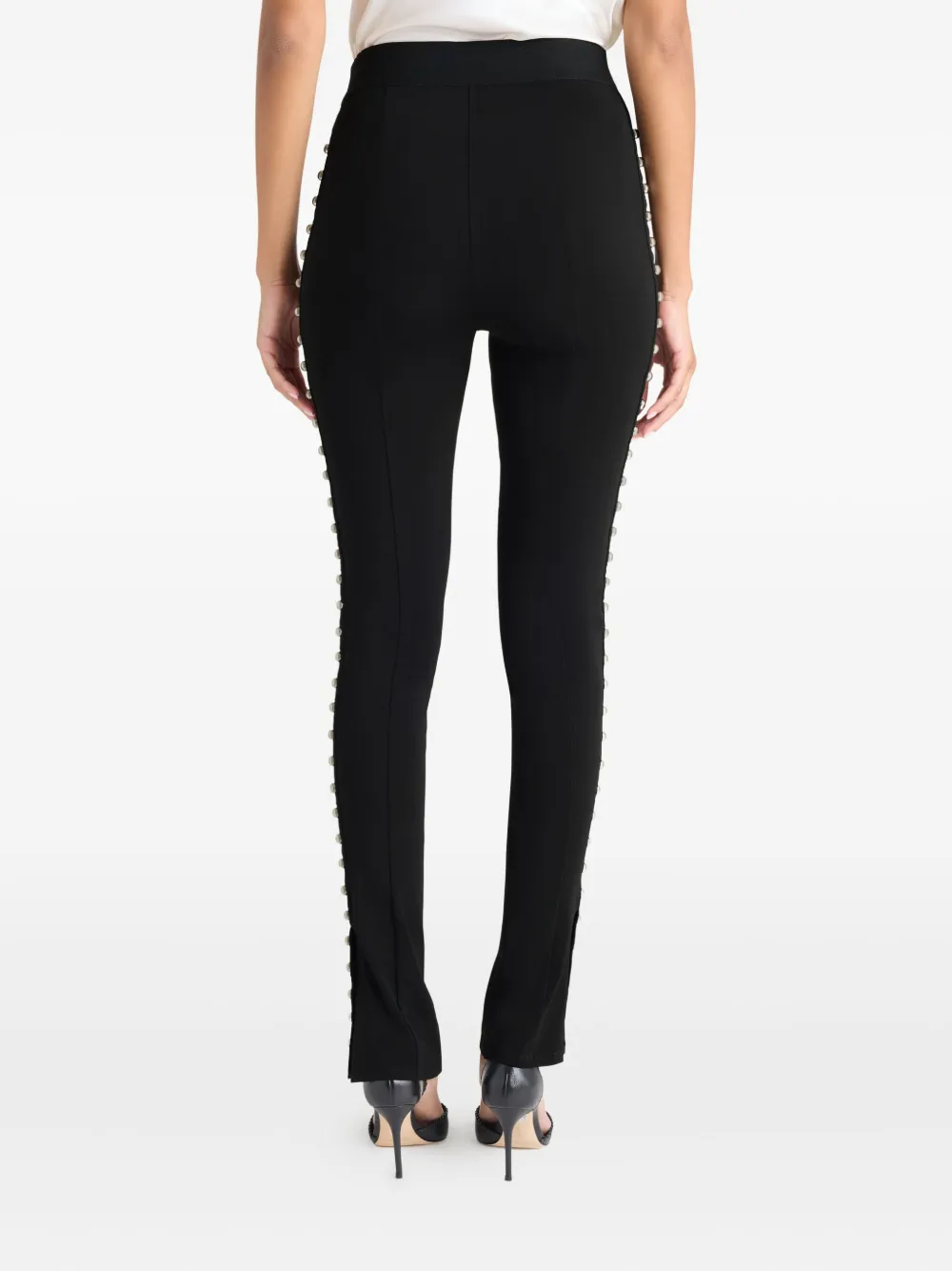 Cinq A Sept Percy broek met studs Zwart