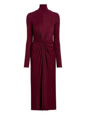 Rebecca Vallance Mischa long-sleeve cut-out Midi Dress | Red | FARFETCH