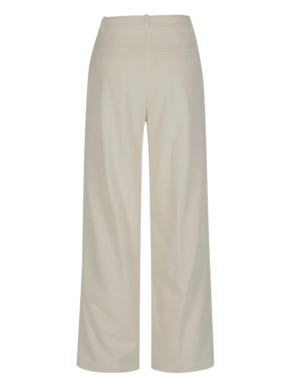 Peserico Broek met knoopsluiting Beige