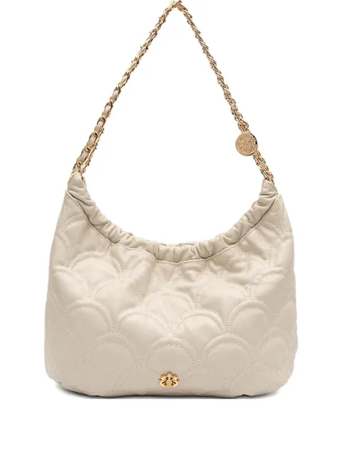 Isla Sirena Cocoon scalloped chain shoulder bag
