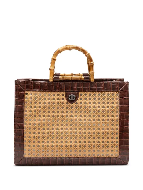 Isla Mittelgroßer Diana Tote Bag mit Kroko-Effekt