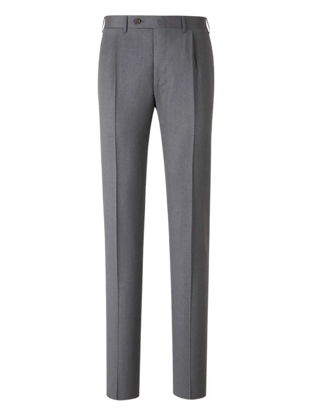 Canali belt loops wool trousers | Grey | Image 1