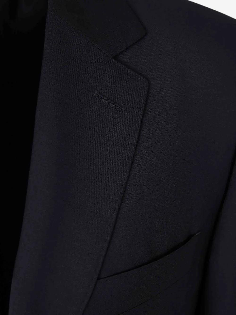 Canali Peak-lapel Double-breasted Suit In Blue