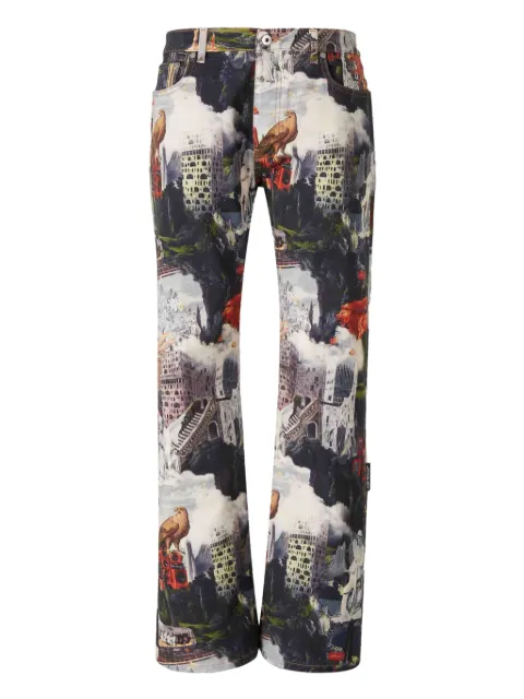 Off-White jeans acampanados