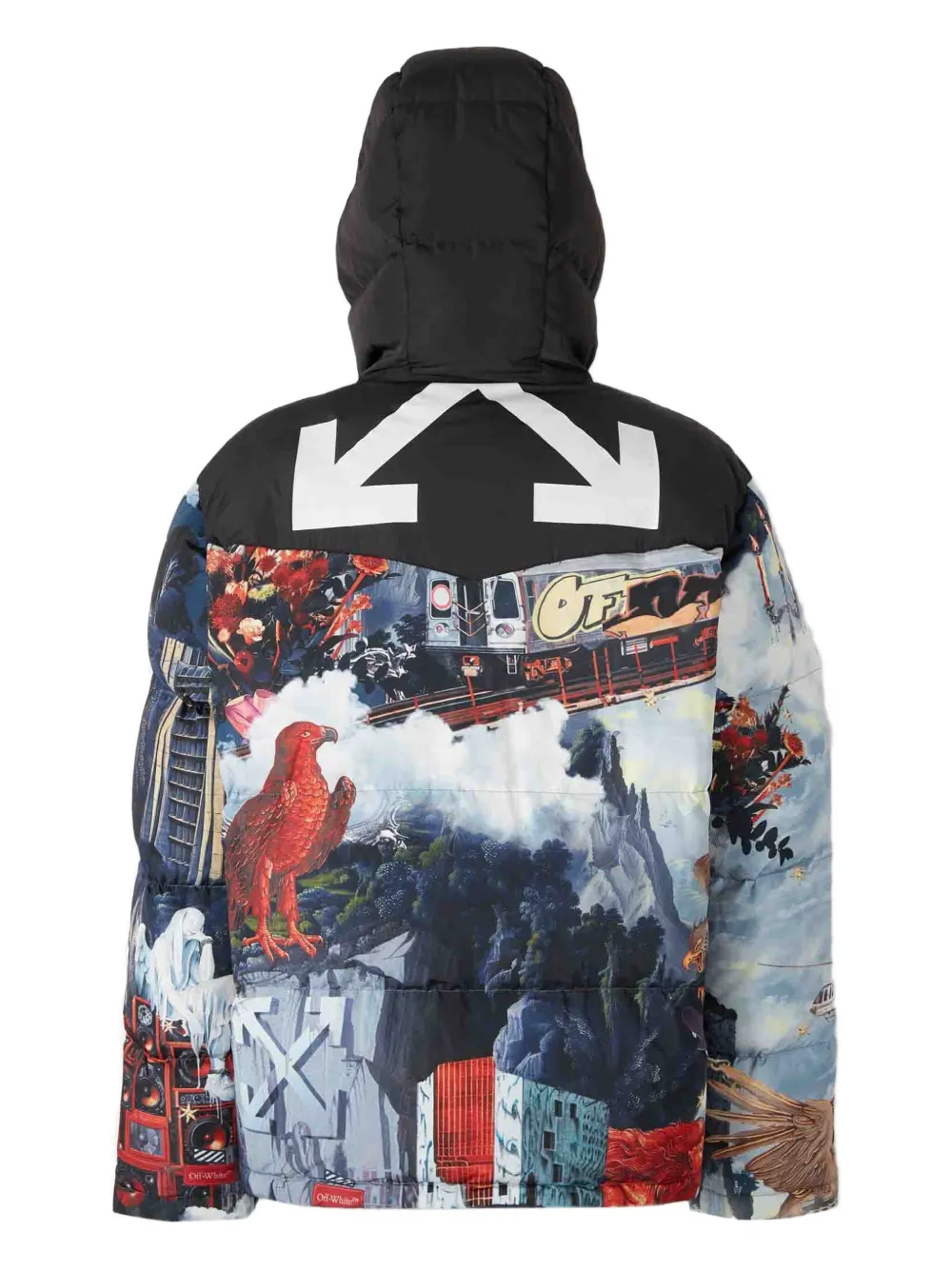 Off-White chamarra con cuello de tortuga | Chamarras con plumón y capitonadas | Image 2