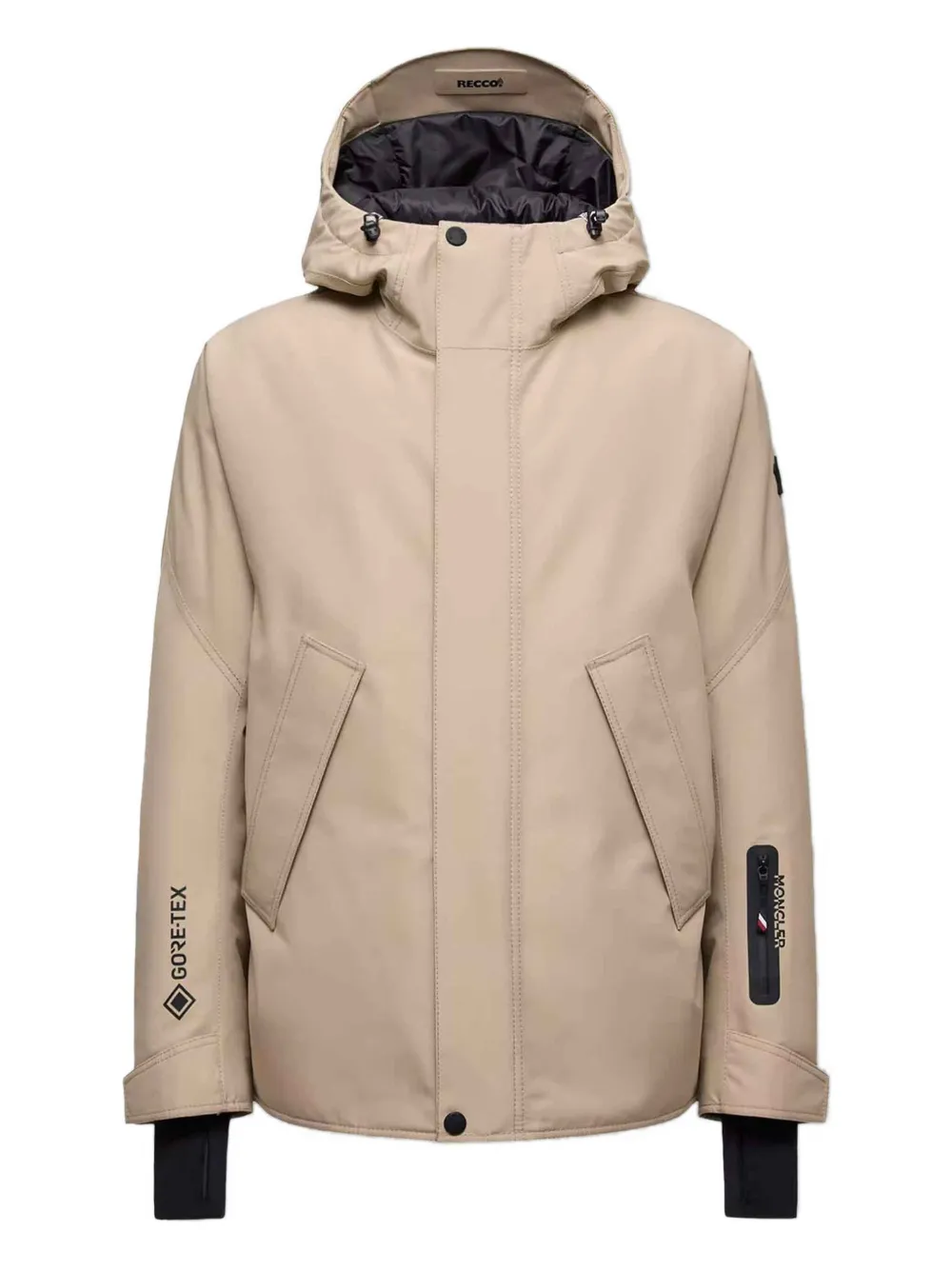 Moncler Grenoble adjustable hood quilted jacket | Neutrals | Image 1