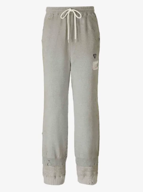 Maison MIHARA YASUHIRO distressed hem trousers