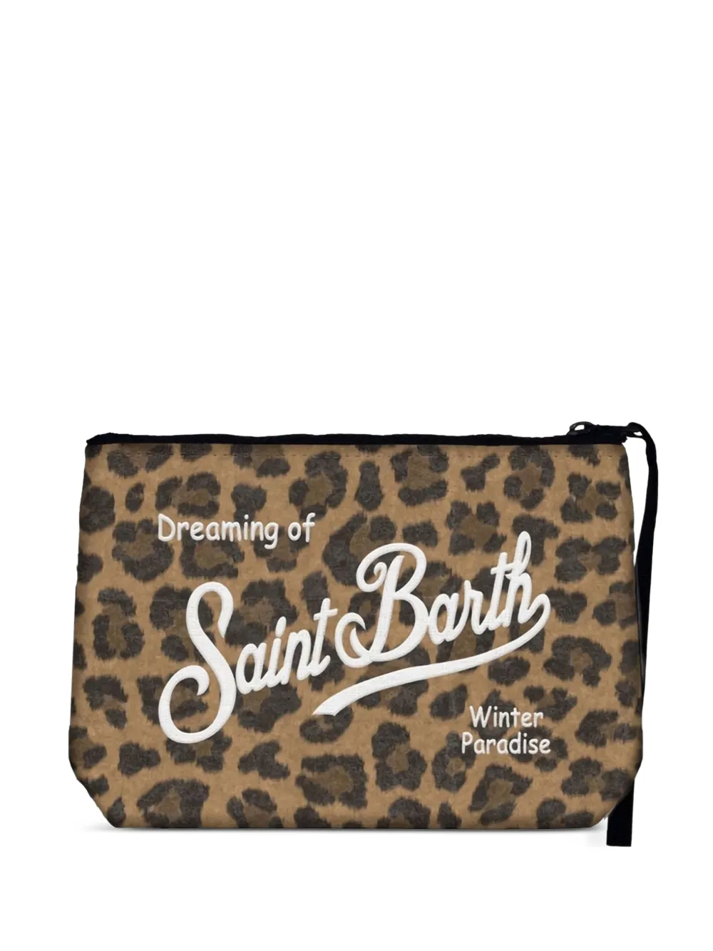 Mc2 Saint Barth Aline Clutch Bag In Neutral