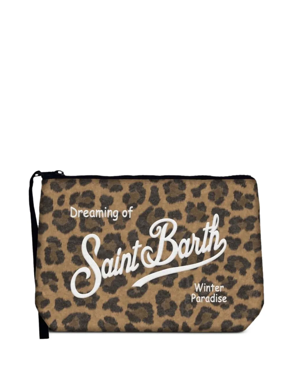 Mc2 Saint Barth Aline Clutch Bag In Neutral