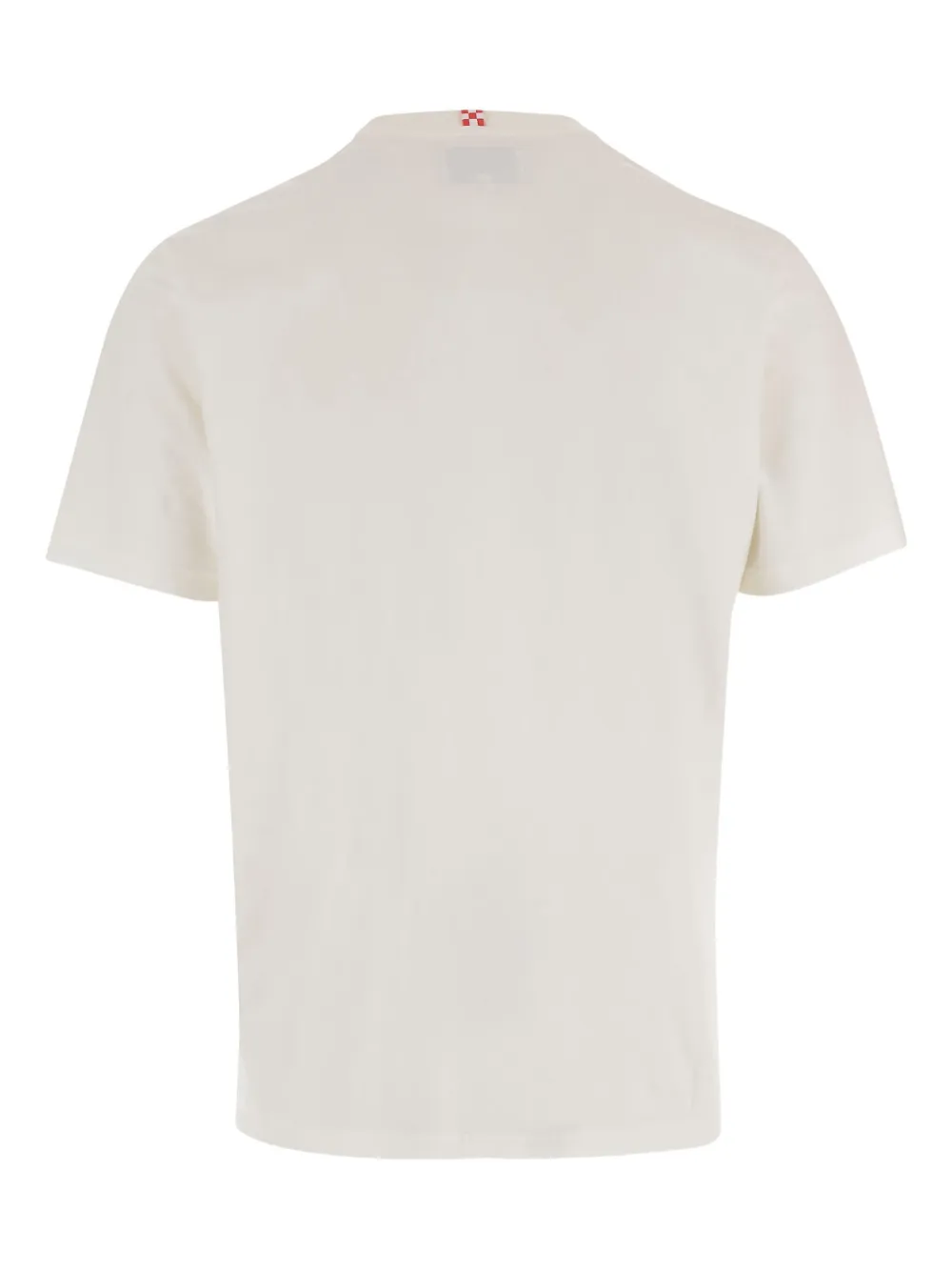 MC2 Saint Barth T-shirt met ronde hals en logoprint - Beige