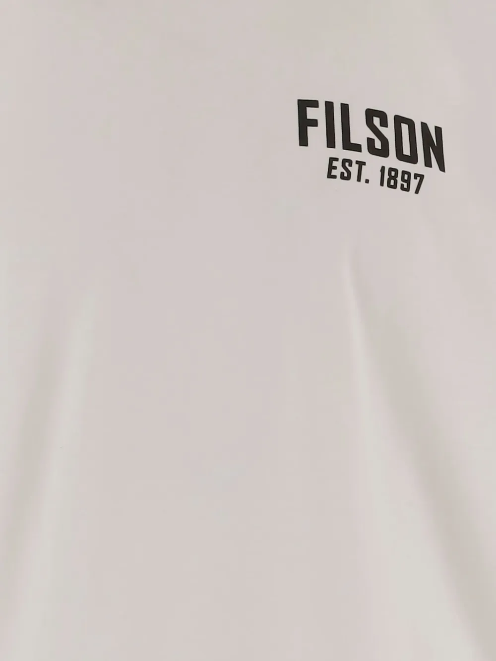 Junya Watanabe MAN T-shirt met logoprint met ronde hals Wit