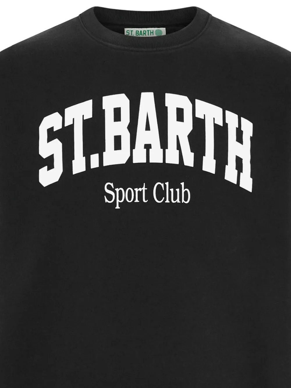 MC2 Saint Barth Sweater met logoprint Zwart