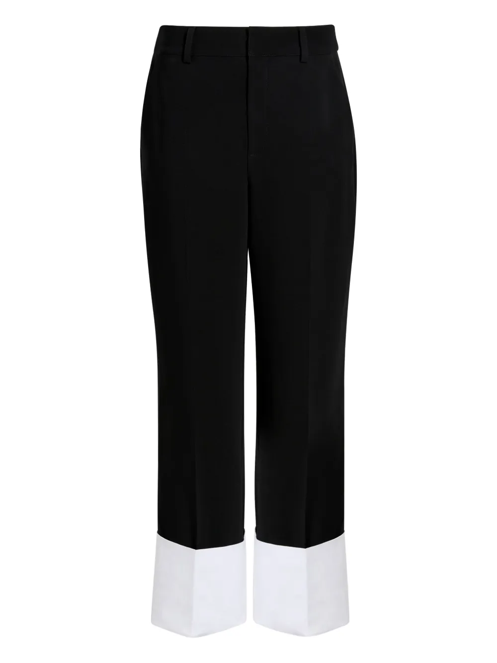 Cinq A Sept Pantaloni Maesa con design color-block - Nero