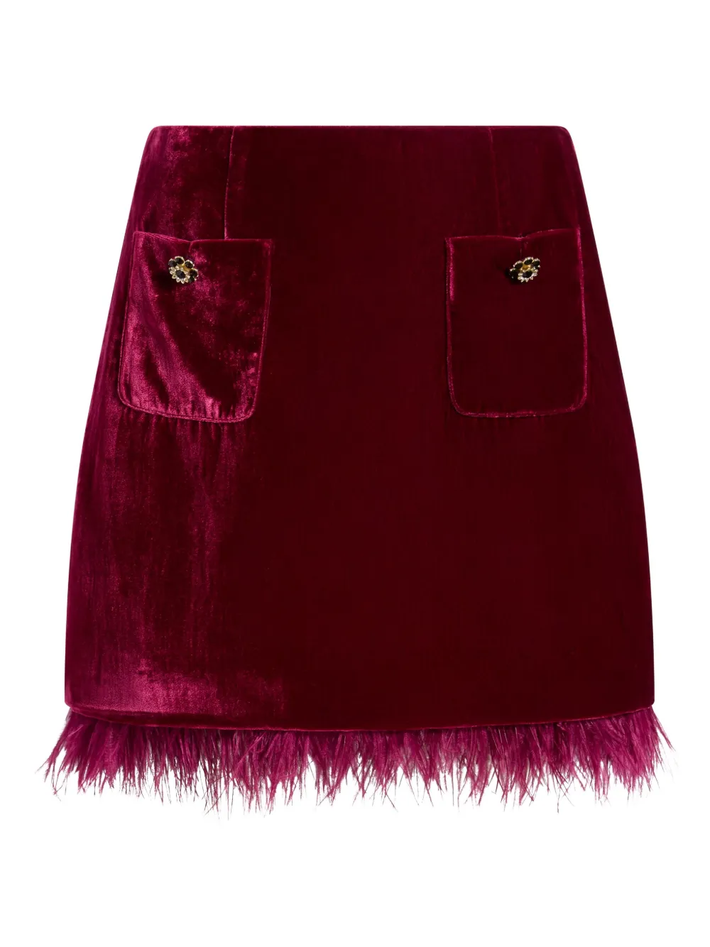 Cinq A Sept Randi mini-rok Rood