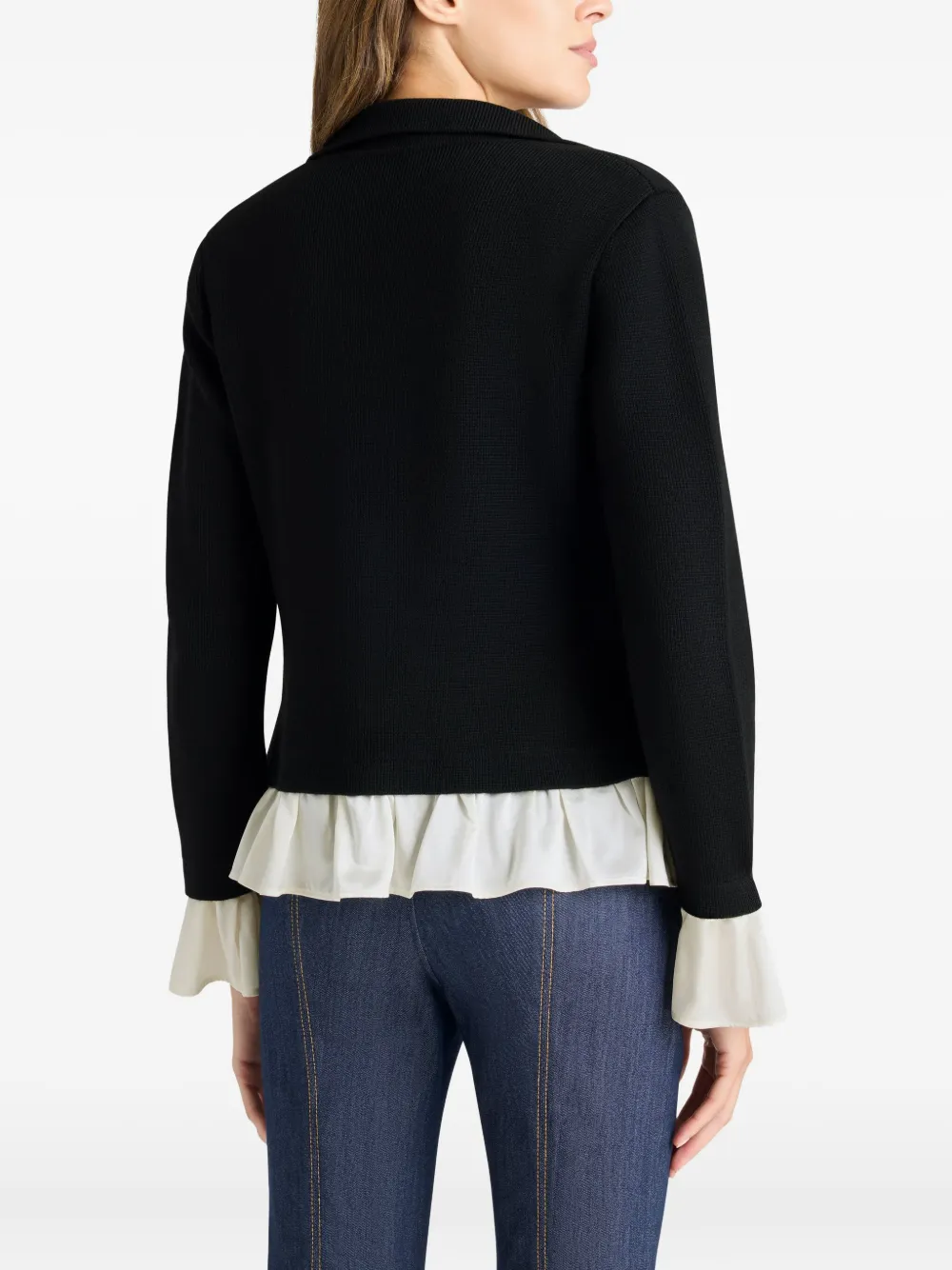 Cinq À Sept Melisan Embellished Blazer In Black