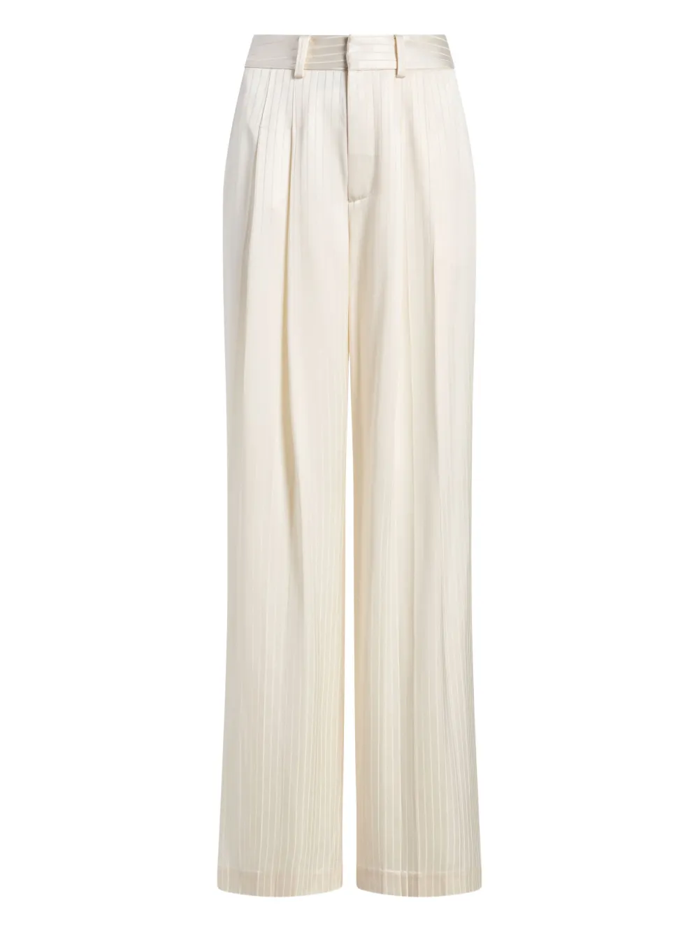 Cinq A Sept Georgia satin stripe trousers - ニュートラル Cinq A Sept Georgia satin stripe trousers - ニュートラル