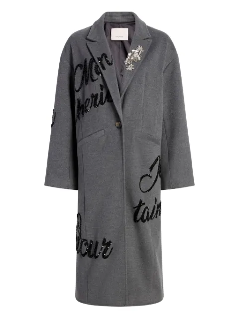 Cinq A Sept Loveletter Gravis coat