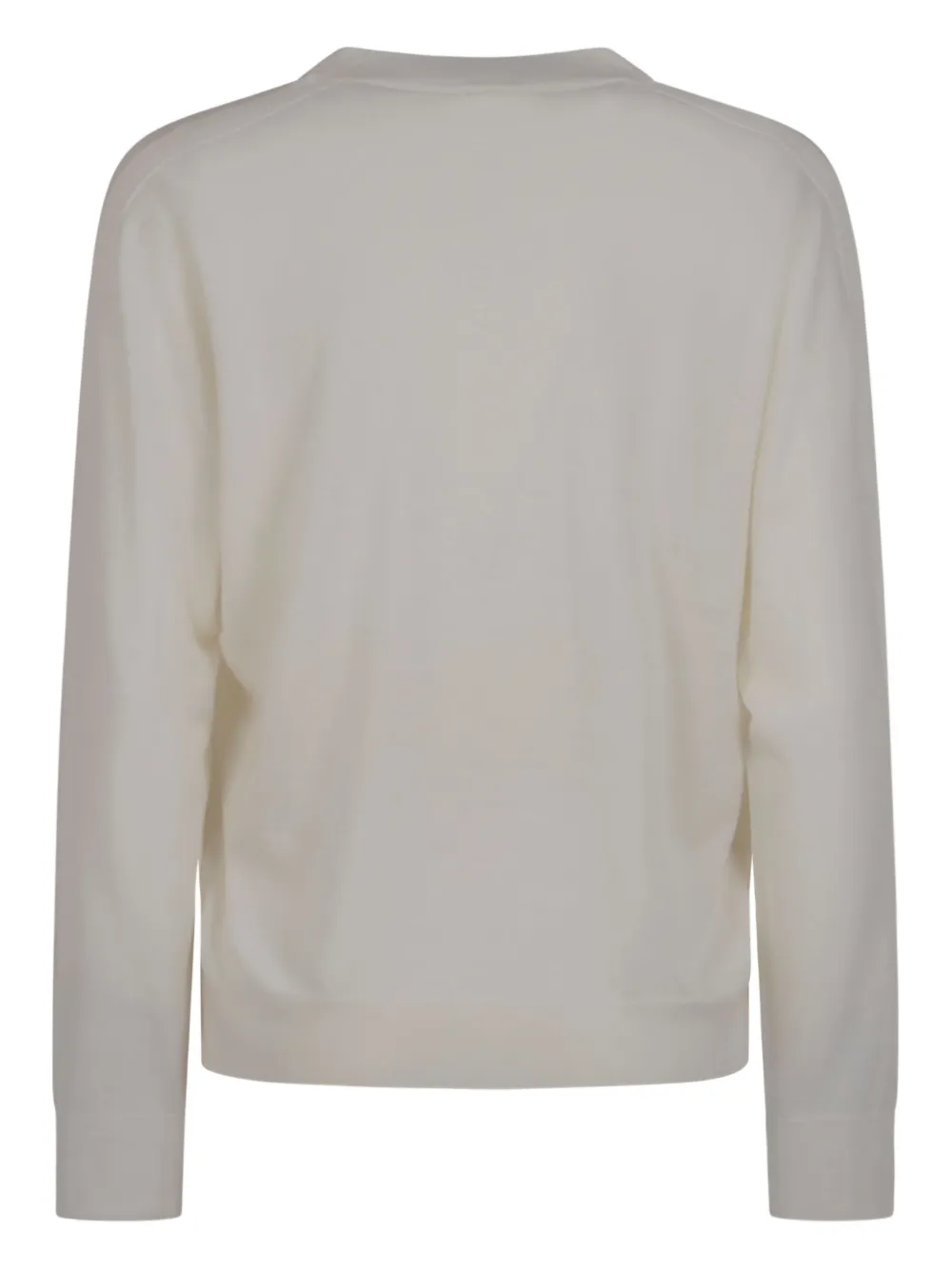 Peserico V-neck Sweater In Neutral