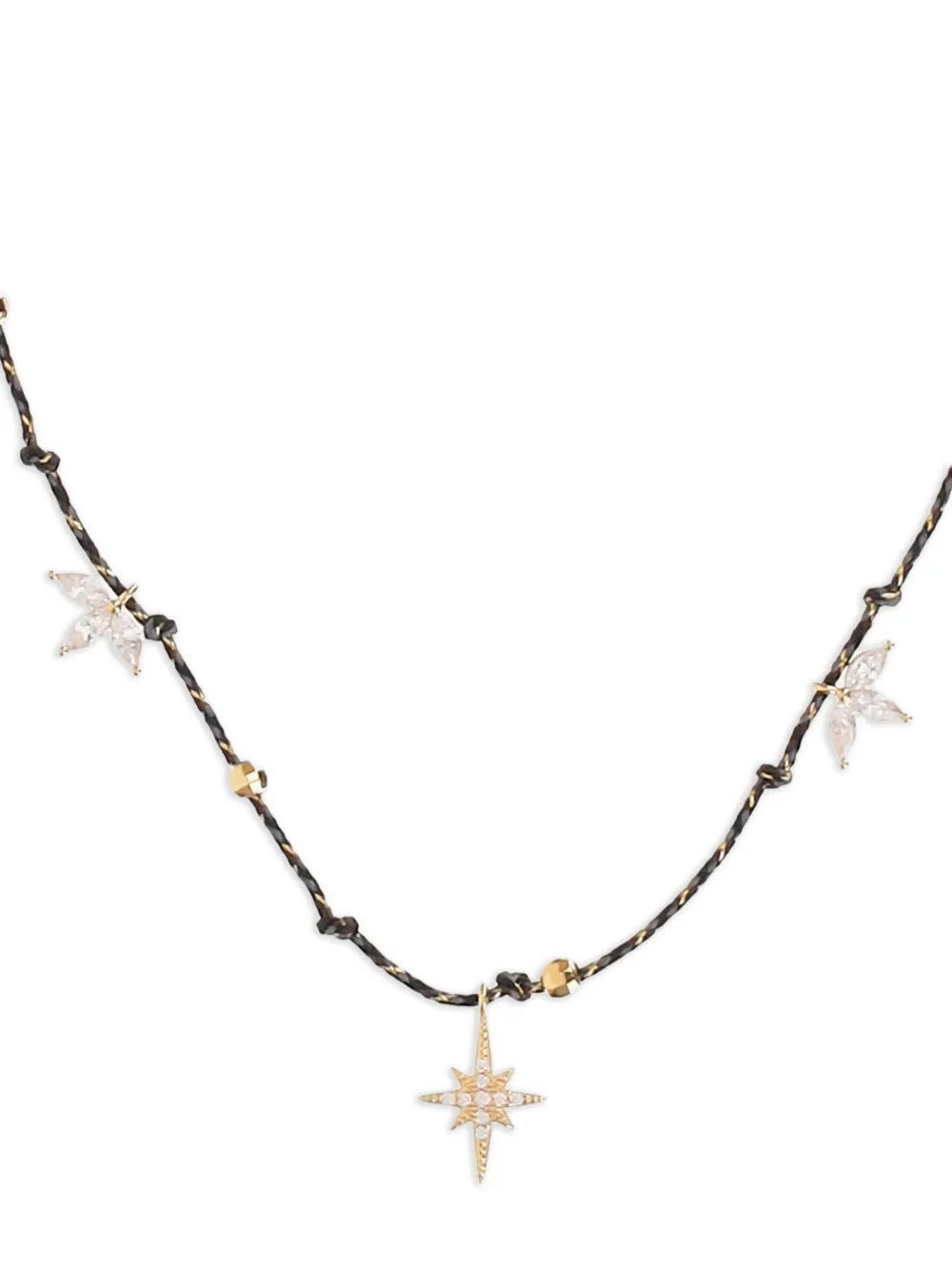Mya Bay Diwali Liberty Necklace In Metallic