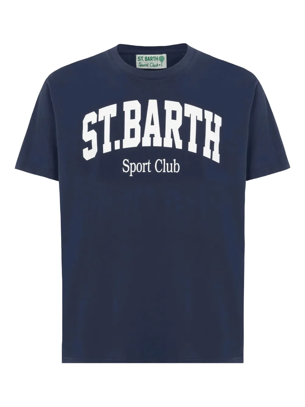 MC2 Saint Barth playera con logo estampado y cuello redondo | azul | Image 1