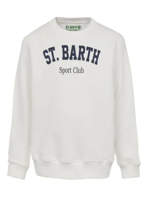 MC2 Saint Barth logo-print round-neck sweatshirt