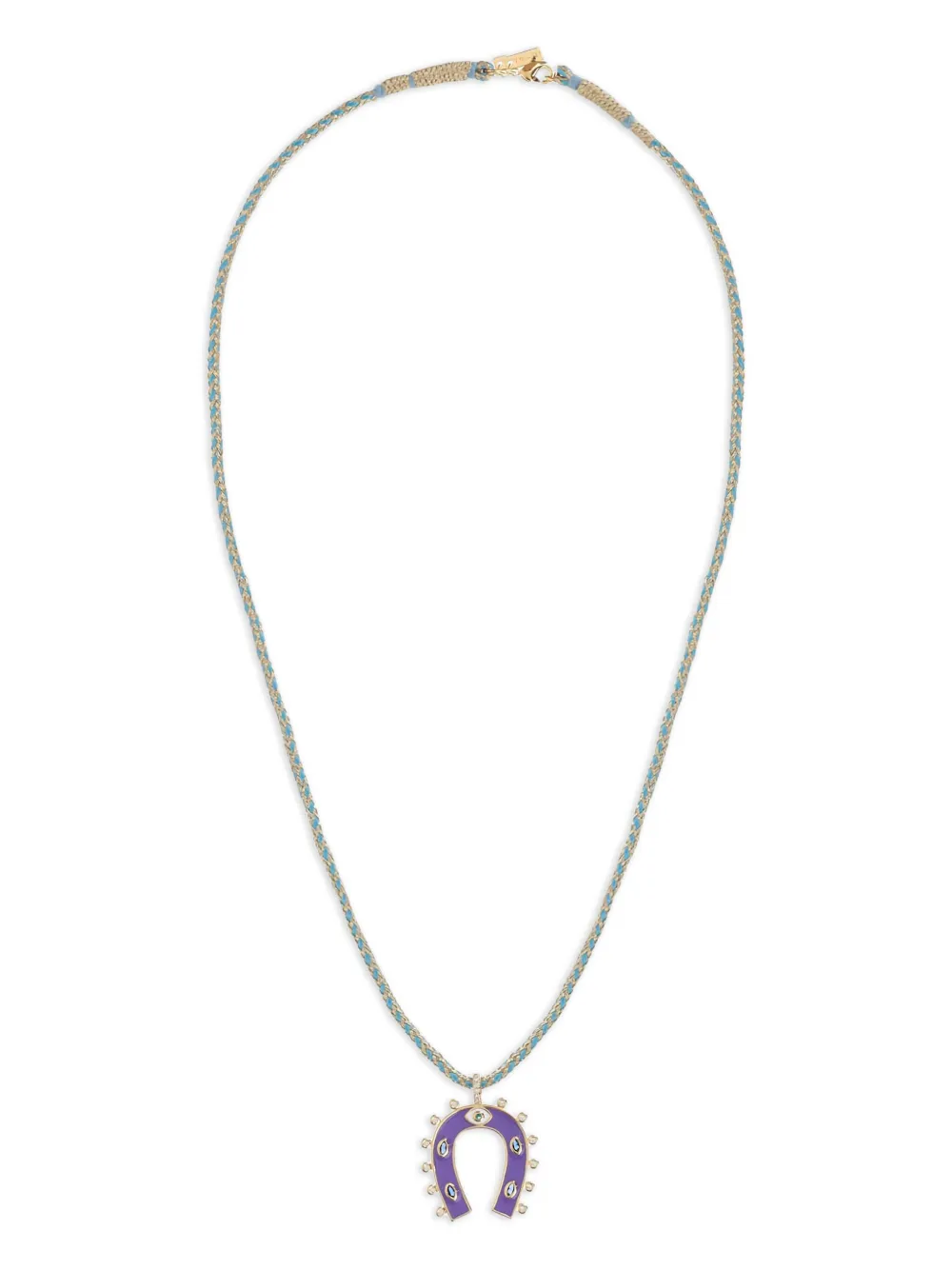 Mya Bay Horseshoe Necklace In Gold
