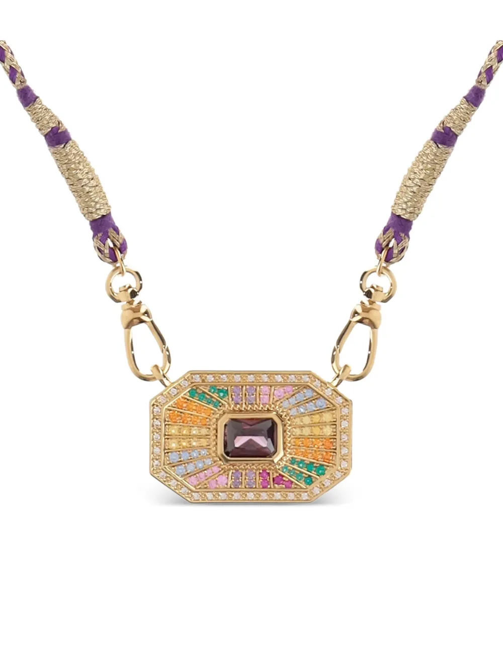 MYA BAY Rainbow Yucatan halsketting - Goud