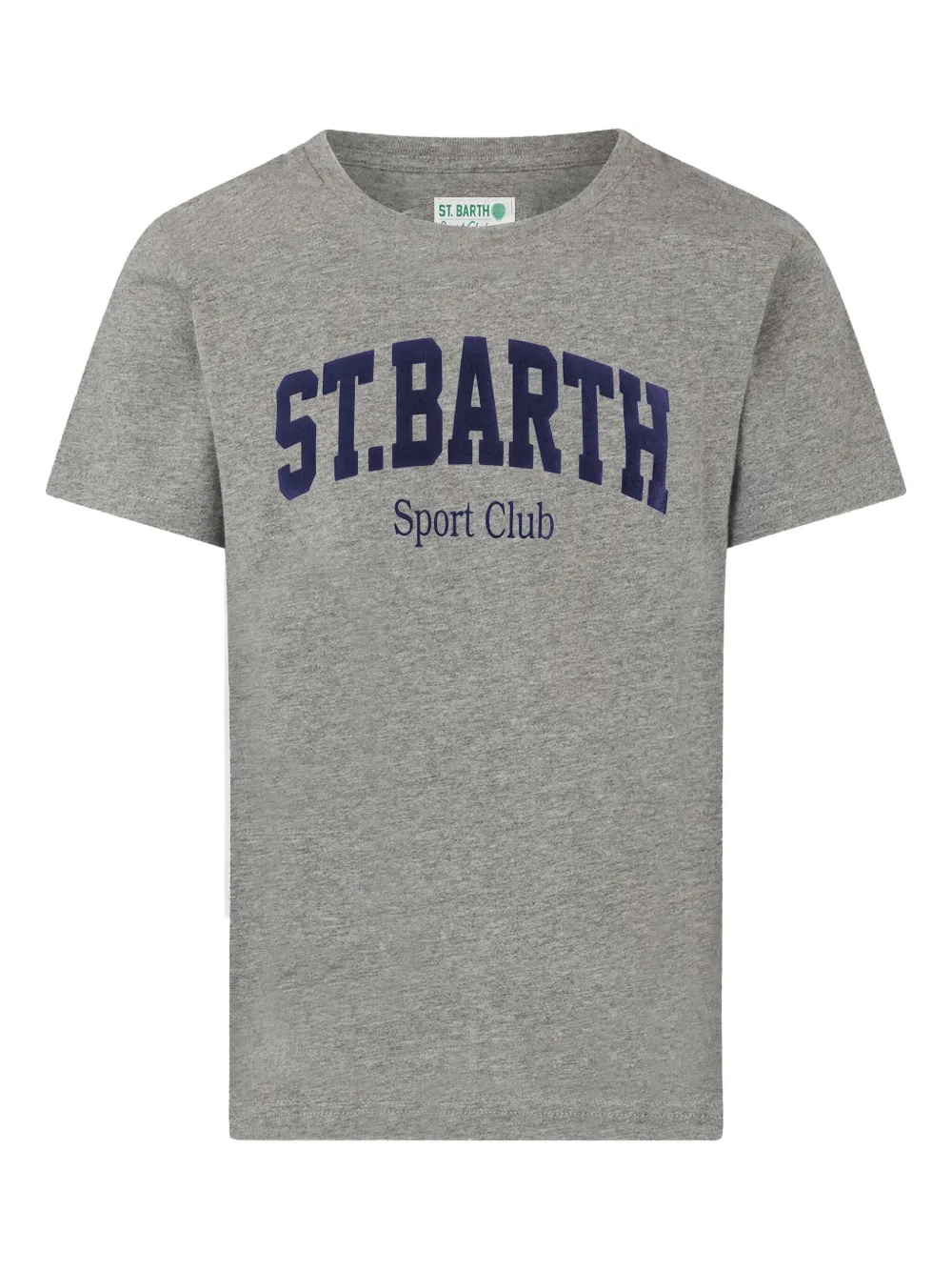 MC2 Saint Barth playera con logo estampado y cuello redondo | gris | Image 1