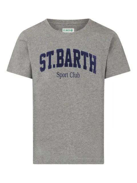 MC2 Saint Barth playera con logo estampado y cuello redondo