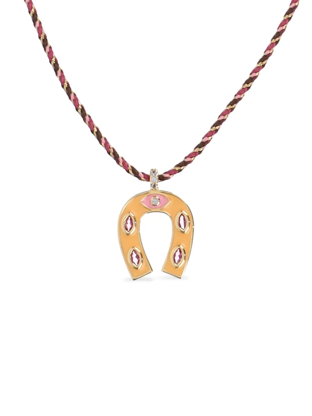 Mya Bay Horseshoe Necklace In Gold