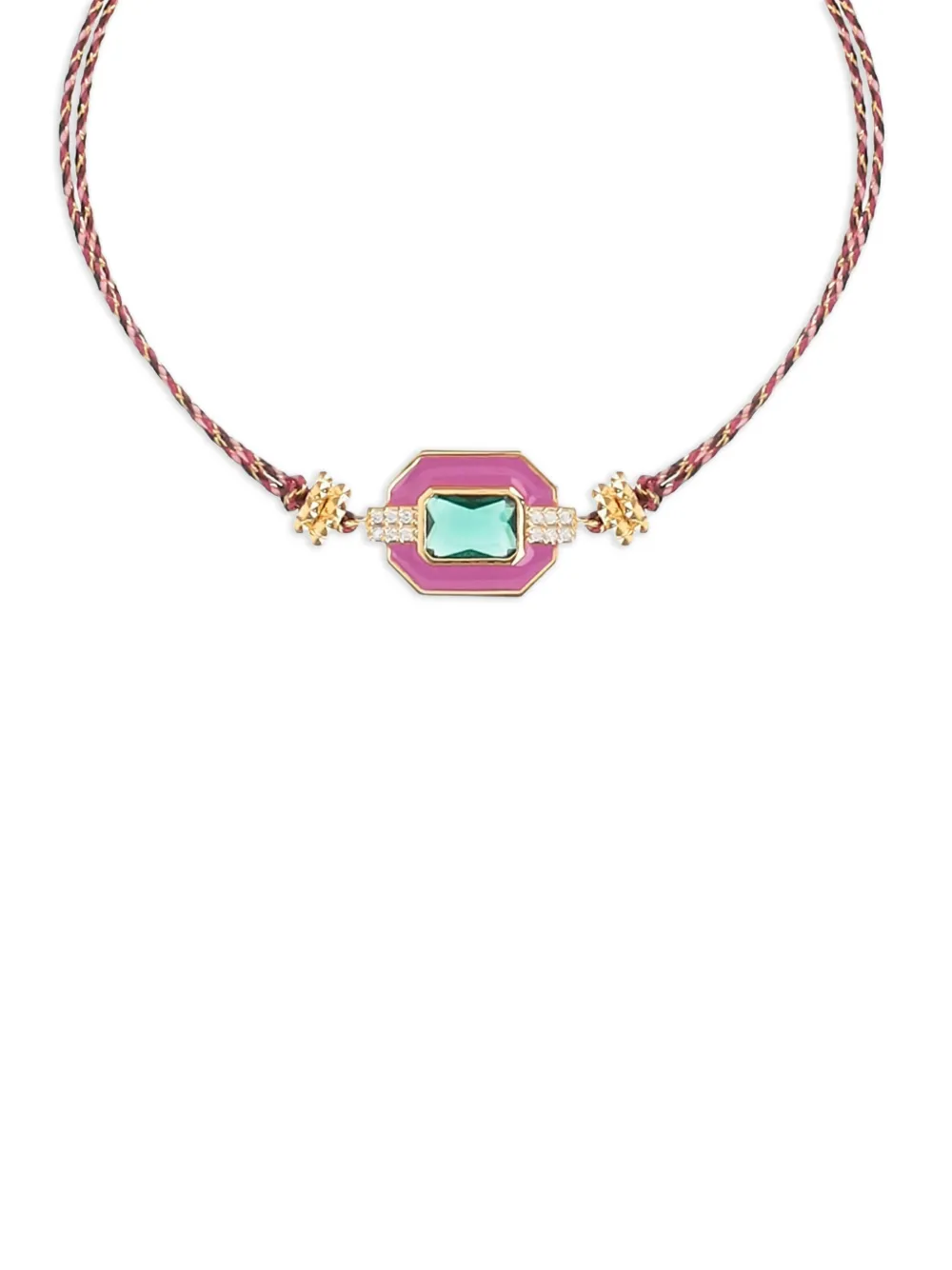 MYA BAY Art Deco armband - Roze