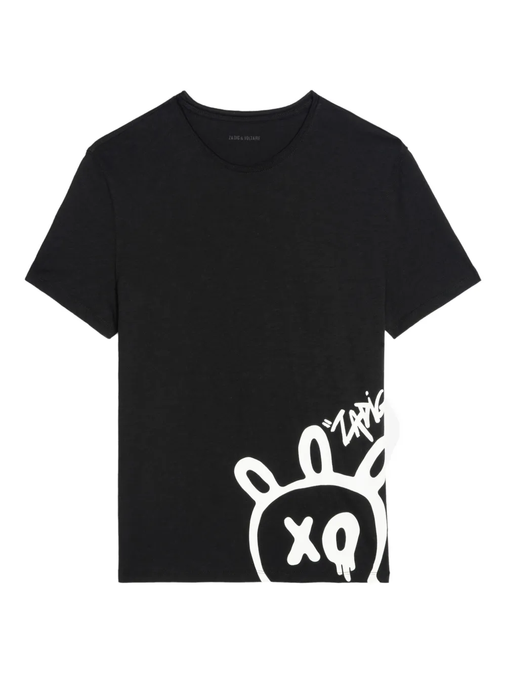 Zadig&Voltaire Top con stampa grafica - Nero